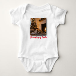 Der Traum vom Weihnachtsmann Baby Strampler