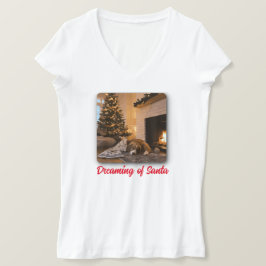 Der Traum vom Weihnachtsmann T-Shirt