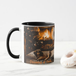 Der Traum vom Weihnachtsmann Tasse