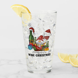 Der Traum von einem Weihnachtsfest Glas