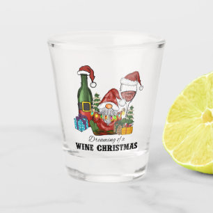 Der Traum von einem Weihnachtsfest Schnapsglas