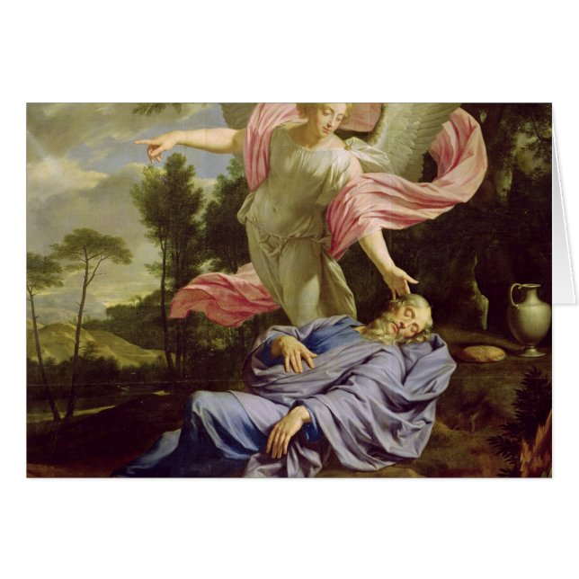 Der Traum von Elija, 1650-55 (Vorderseite (Horizontal))