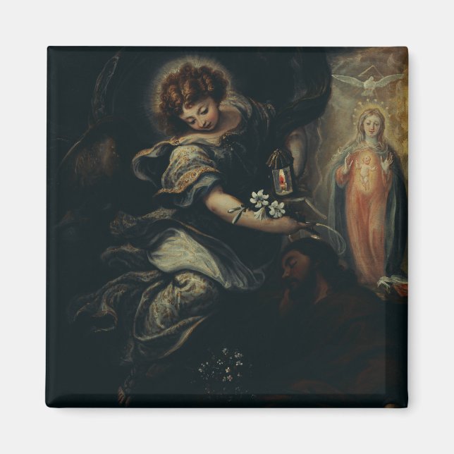 Der Traum von Saint Joseph Magnet (Vorne)