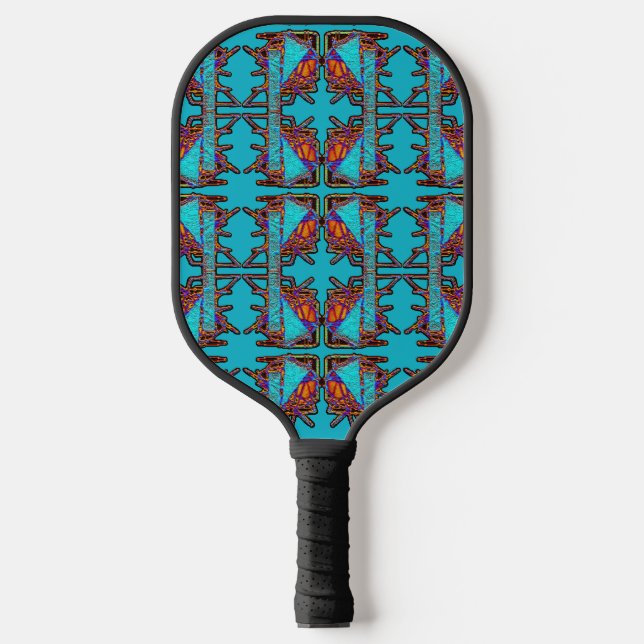 Der Traum von Schmetterlingen Pickleball Schläger (Vorderseite)