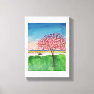 Der Träumbaum Leinwanddruck