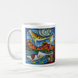 Der träumende Fluss Kaffeetasse