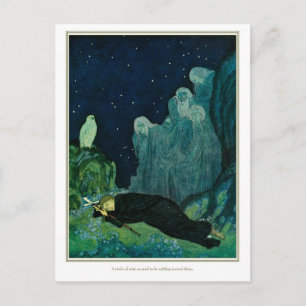 Der Träumer der Träume: Ein Kreis aus Nebel Postkarte