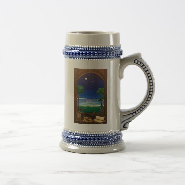 Der TraumStein des Seemanns Bierglas (Rechts)