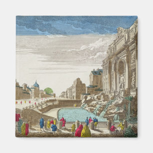 Der Trevi-Brunnen, Rom Magnet