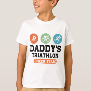 Der Triathlon-Beifall-Team des Vatis T-Shirt
