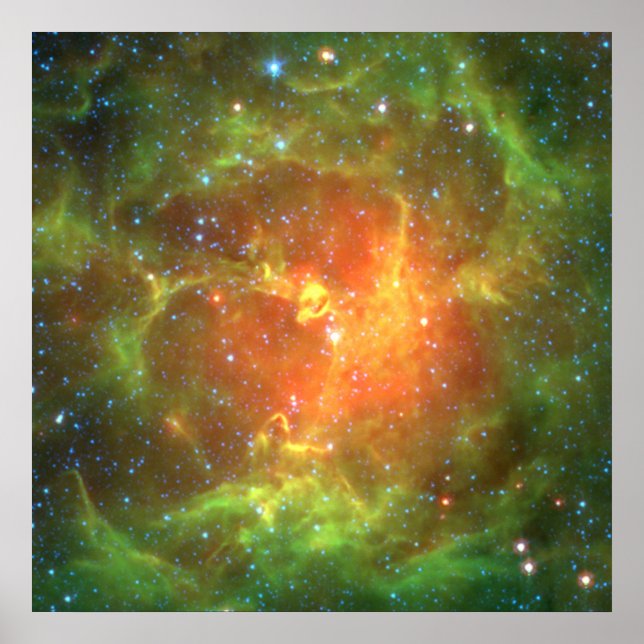 Der Trifid-Nebel Poster (Vorne)