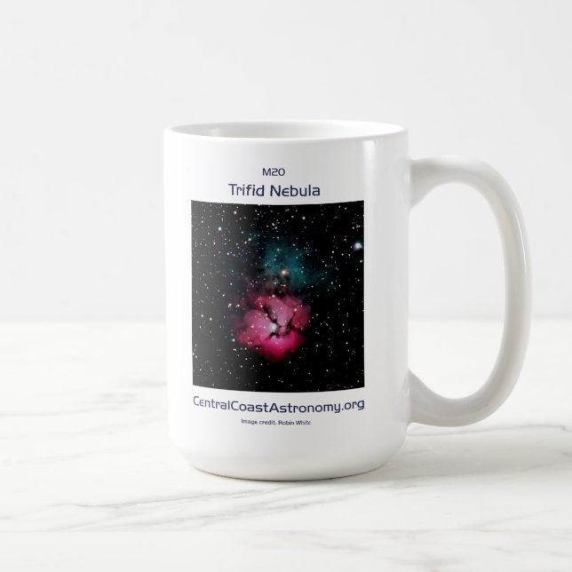 Der Trifidnebel von Robin White - 15oz Tasse (Rechts)