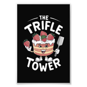 Der Trifle Tower Weihnachten Fotodruck