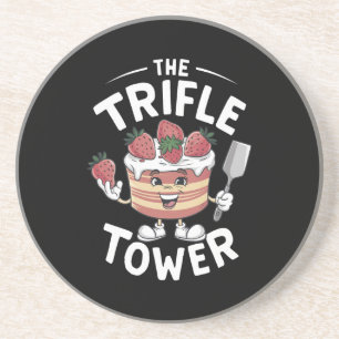 Der Trifle Tower Weihnachten Getränkeuntersetzer