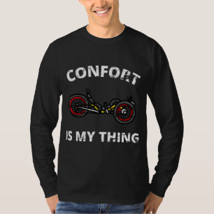 Der Trike-Komfort des Recumbent fährt Men Women Bo T-Shirt