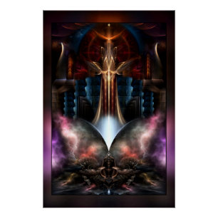 Der Trilicon-Border-Rahmen Poster