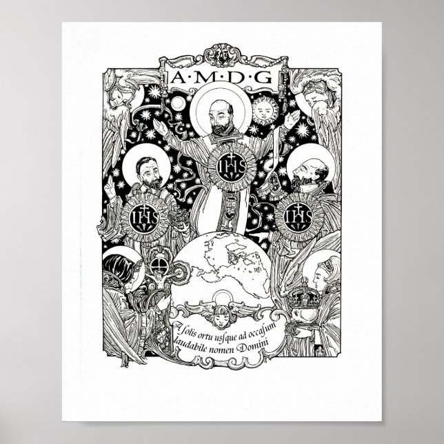 Der Triumph der Jesuitenorden Poster (Vorne)
