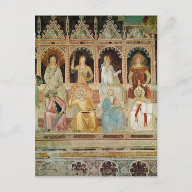 Der Triumph der katholischen Doktrin Postkarte (Vorderseite)