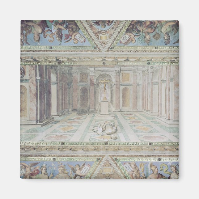 Der Triumph des Christentums aus den Zimmern von R Magnet (Vorne)