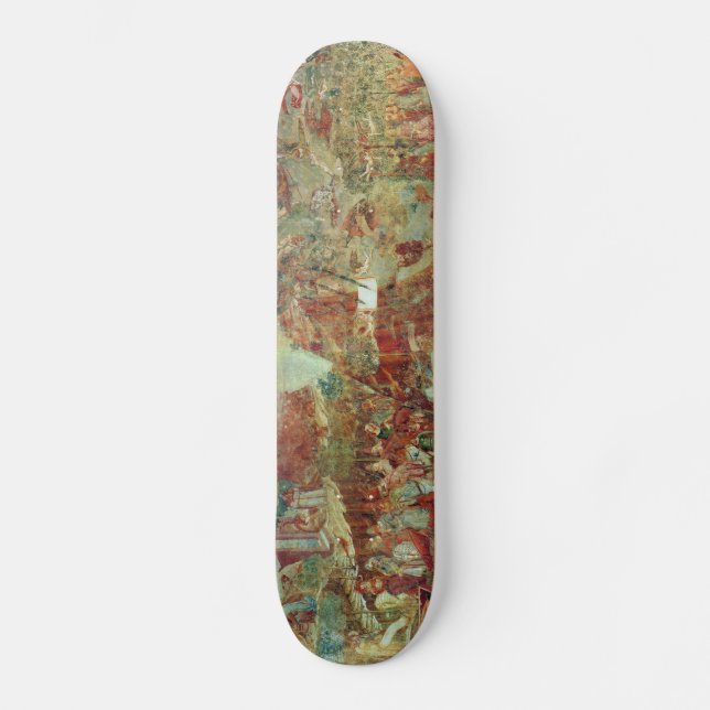 Der Triumph des Todes durch Buonamico Buffalmacco Skateboard (Vorderseite)