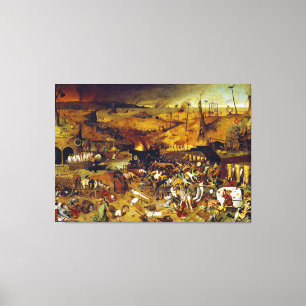 Der Triumph des Todes durch Pieter Bruegel der Äl Leinwanddruck