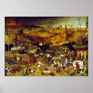 Der Triumph des Todes durch Pieter Bruegel der Ält Poster