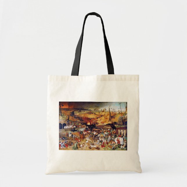 Der Triumph des Todes, Pieter Bruegel Tragetasche (Vorne)
