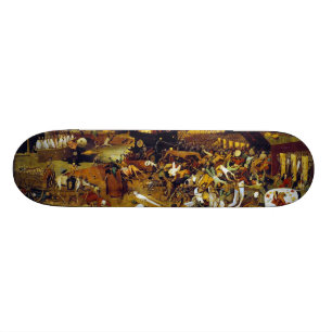 Der Triumph des Todes von Pieter Bruegel dem Älter Skateboard
