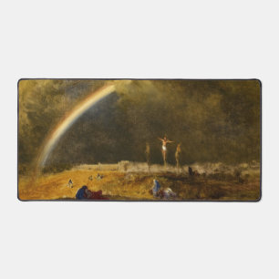 Der Triumph in Calvary, 1874 von George Inness Schreibtischunterlage