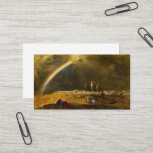 Der Triumph in Calvary, 1874 von George Inness Visitenkarte
