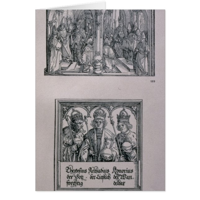 Der Triumphbogen des Kaisers Maximilian I (Vorne)