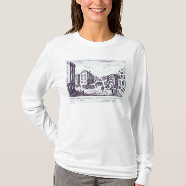Der triumphierende Eintritt der königlichen T-Shirt (Vorderseite)