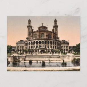 Der Trocadero, Exposition Universal, 1900, Paris, Postkarte