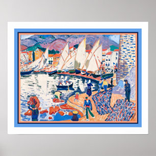"Der Trockner segelt" durch Andre Derain CA 1905 Poster