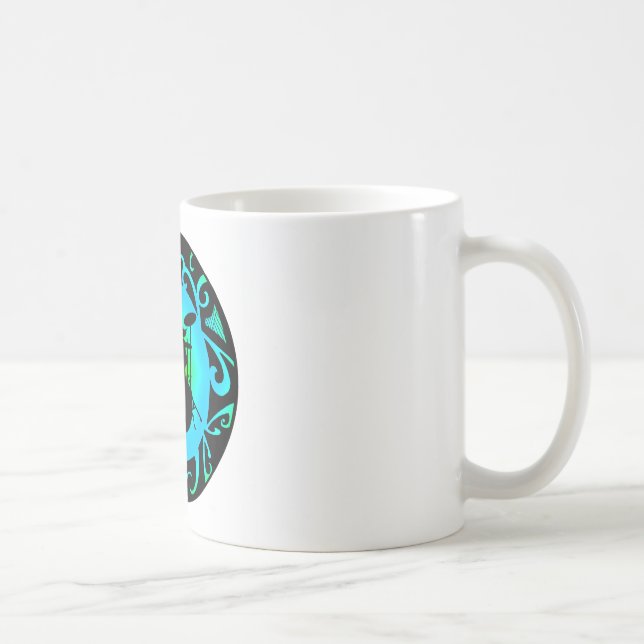 DER TROMMEL-TEST KAFFEETASSE (Rechts)