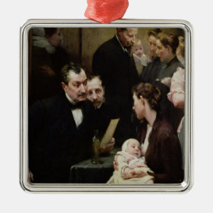 Der Tropfen von Milch Bellevilles: Doktor Variots Silbernes Ornament