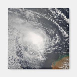 Der tropische Cyclone Jacob nähert sich Australien Magnet