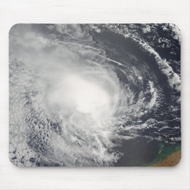 Der tropische Cyclone Jacob nähert sich Australien Mousepad (Vorne)