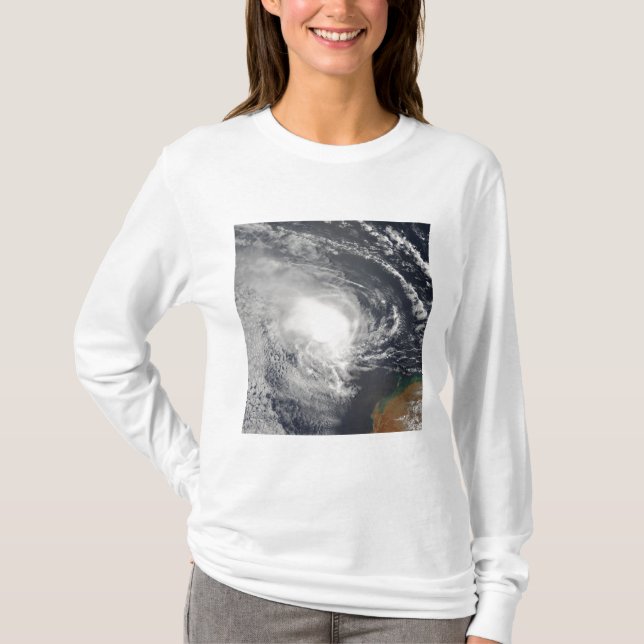 Der tropische Cyclone Jacob nähert sich Australien T-Shirt (Vorderseite)