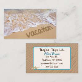 Der tropische Strand von Bahamas Visitenkarte