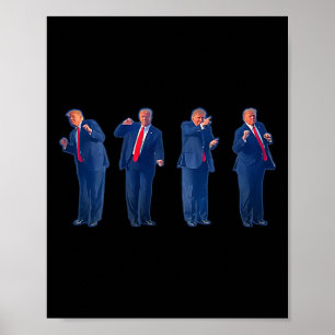 Der Trumpty-Tanz Trump-Tanz 4. Juli Poster