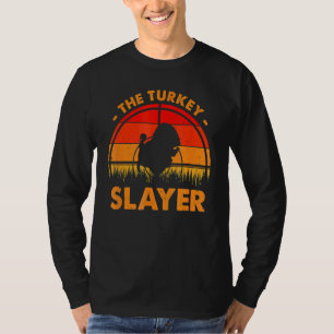 DER TRUTHÄHNCHEN-TÖTER Truthahn Jäger Liebt Jagen T-Shirt