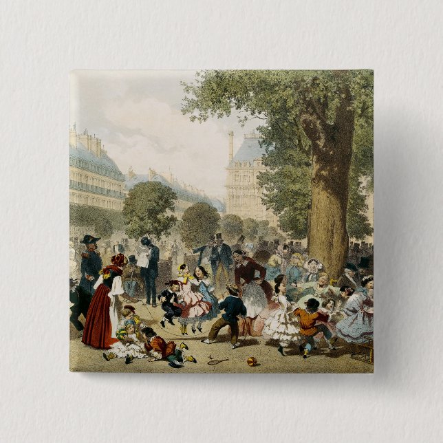 Der Tuileries, 1856 Button (Vorderseite)