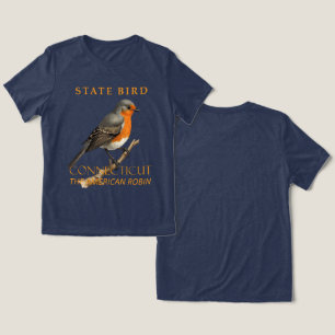 Der Turdus ist ein Wanderroman Tri-Blend Shirt
