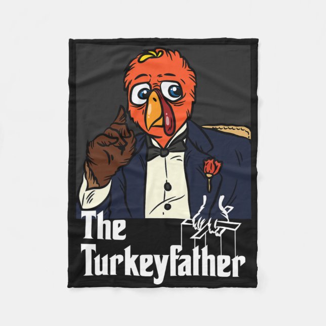 Der türkische Erntedank Day Fun Meme Fall A Fleecedecke (Vorderseite)