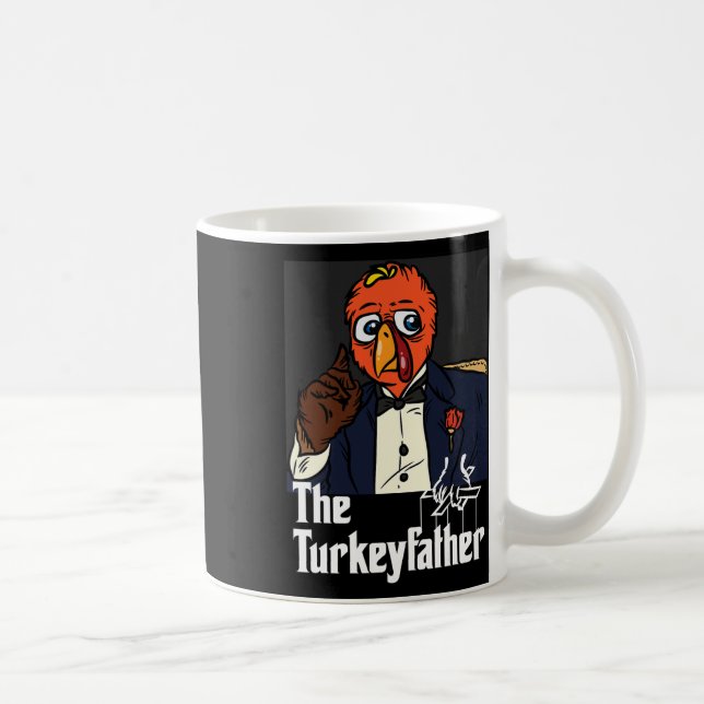 Der türkische Erntedank Day Fun Meme Fall A Kaffeetasse (Rechts)