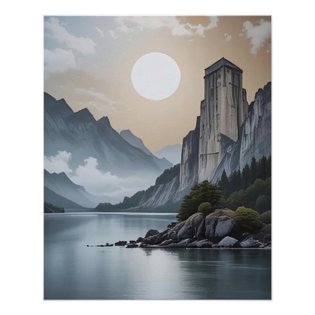 Der Turm der ewigen Stille Poster (Vorderseite)