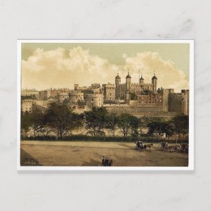 Der Turm, London, England, selten Fotochrom Postkarte