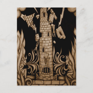 Der Turm Postkarte