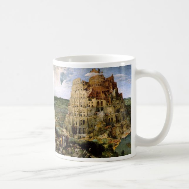 Der Turm von Babel Kaffeetasse (Rechts)
